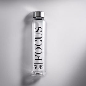 Suis 'Focus' Glass Water Bottle